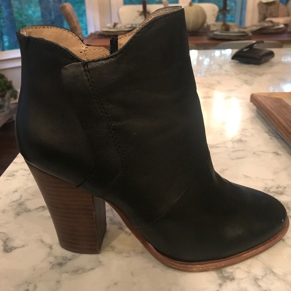 Black Halogen Booties - Picture 1 of 4